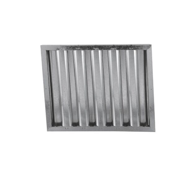 Type VI 16" H x 25" W x 1-3/4" D Galvanized Steel Baffle Grease Filter - Image 3