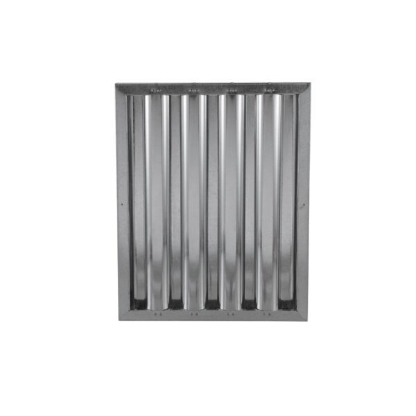 Type VI 20" H x 16" W x 1-3/4" D Galvanized Steel Baffle Grease Filter - Image 3
