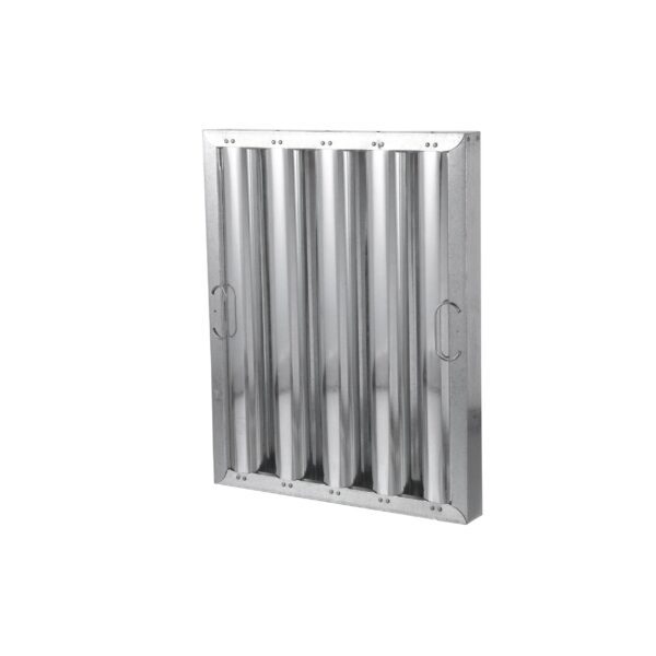 Type VI 20" H x 16" W x 1-3/4" D Galvanized Steel Baffle Grease Filter - Image 5