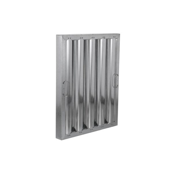 Type VI 20" H x 16" W x 1-3/4" D Galvanized Steel Baffle Grease Filter - Image 6