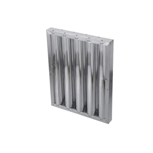 Type VI 20" H x 16" W x 1-3/4" D Galvanized Steel Baffle Grease Filter - Image 7