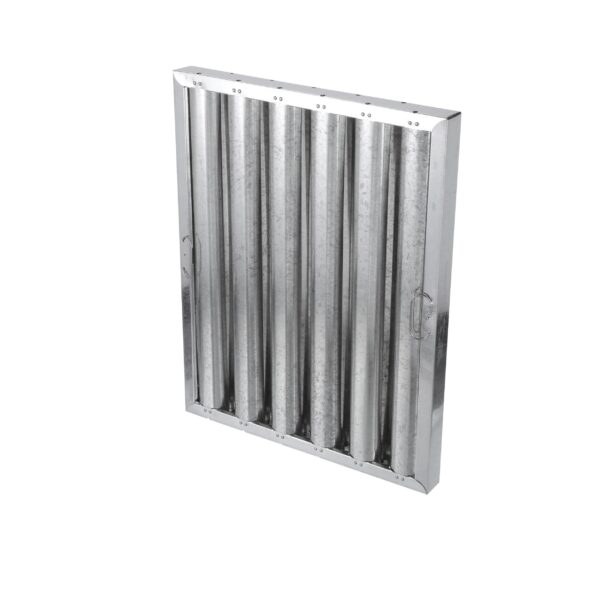 Type VI 25" H x 20" W x 1-3/4" D Galvanized Steel Baffle Grease Filter - Image 7