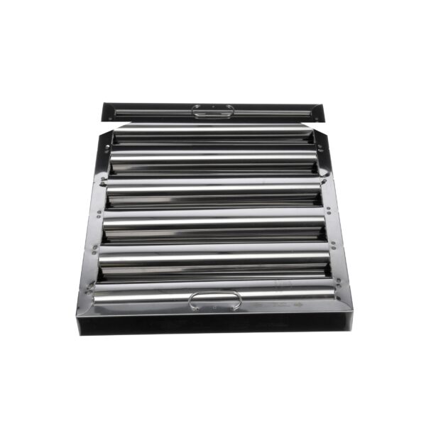 Type VI 16" H x 25" W x 1-3/4" D Stainless Steel Baffle Grease Filter - Image 2