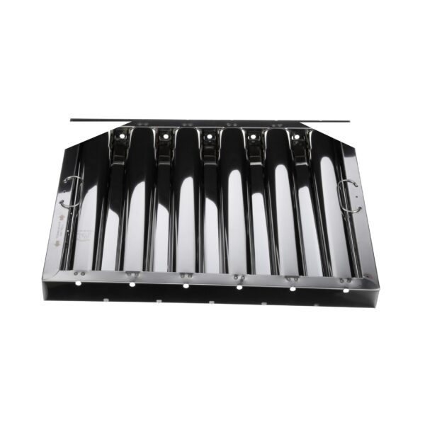 Type VI 16" H x 25" W x 1-3/4" D Stainless Steel Baffle Grease Filter - Image 4