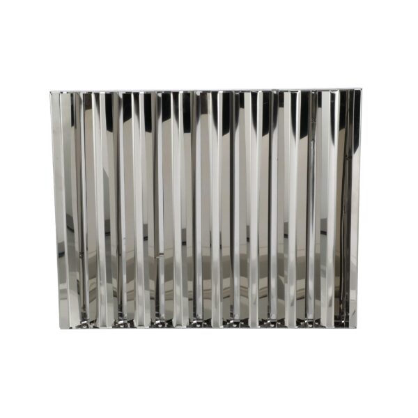 Type III 16"H x 25"W x 1-5/8"D Stainless Steel Baffle Filter - Image 3