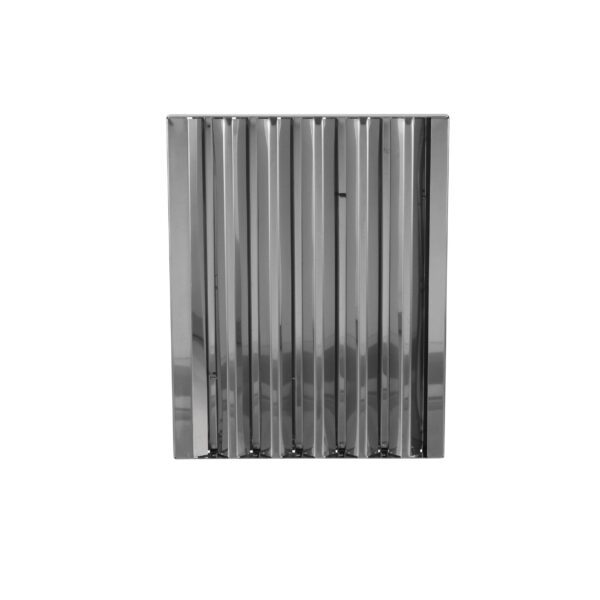 Type III 20"H x 16"W x 1-5/8"D Stainless Steel Baffle Filter - Image 3