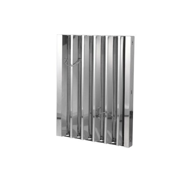 Type III 20"H x 16"W x 1-5/8"D Stainless Steel Baffle Filter - Image 5