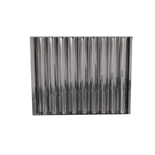 Type III 20"H x 25"W x 1-5/8"D Stainless Steel Baffle Filter - Image 3