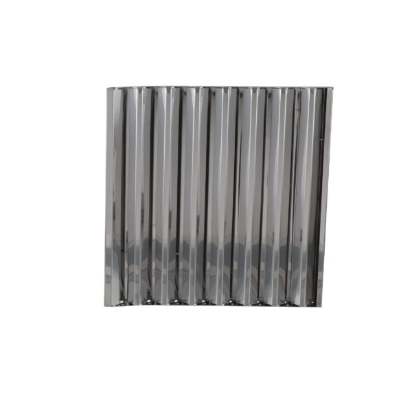 Type III Standard Duty Stainless Steel Baffle Grease Filter, 16"H X 16"W - Image 3