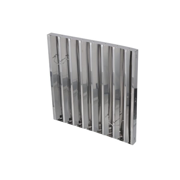 Type III Standard Duty Stainless Steel Baffle Grease Filter, 16"H X 16"W - Image 7