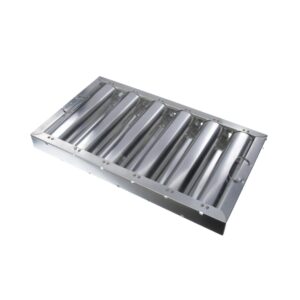 Type VI 10" H x 16" W x 1-3/4" D Aluminum Baffle Grease Filter