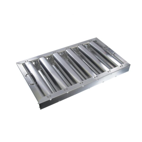Type VI 10" H x 16" W x 1-3/4" D Aluminum Baffle Grease Filter - Image 3